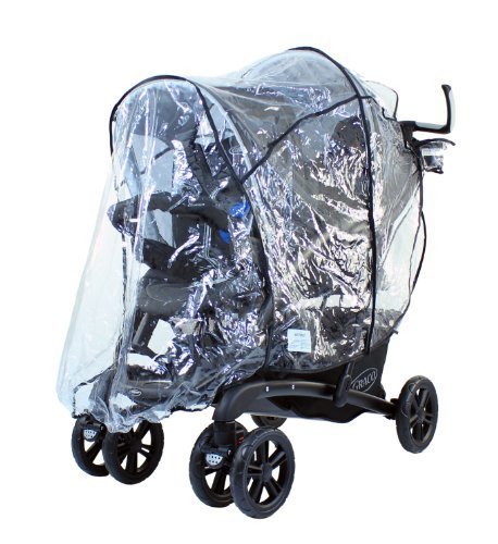 New Design Raincover For Graco Quattro Tour Duo Tandem Double - Baby Travel UK
 - 1