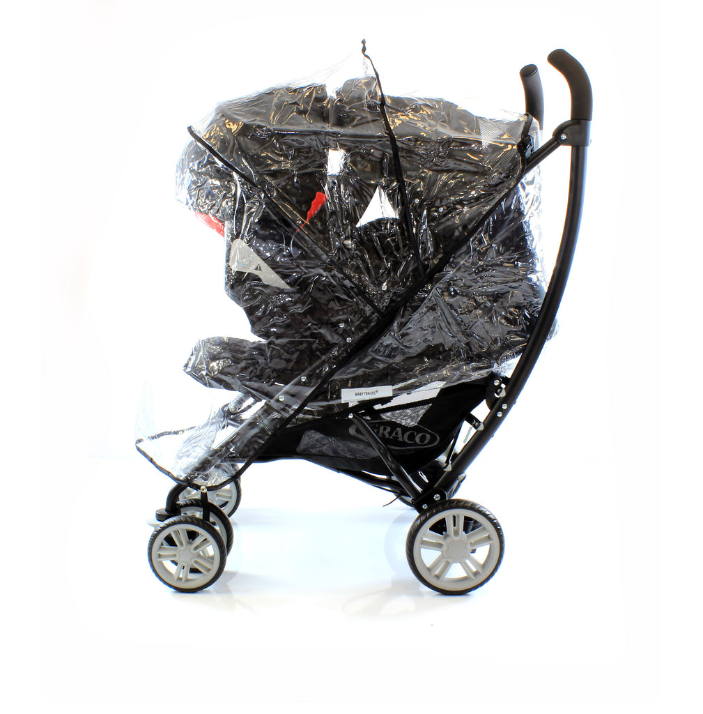 Universal Raincover To Fit Graco Mirage Classic & Graco Mosaic Travel System - Baby Travel UK
 - 1