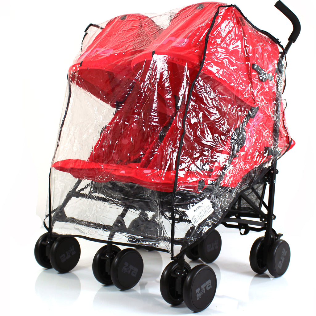 Raincover For Hauck Torro Duo Pushchair Rain Cover - Baby Travel UK
 - 1