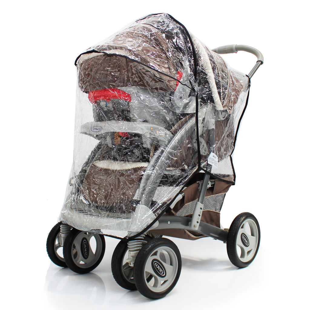 Raincover Zipped For Graco Quattro Tour Sport Travel System - Baby Travel UK
 - 1