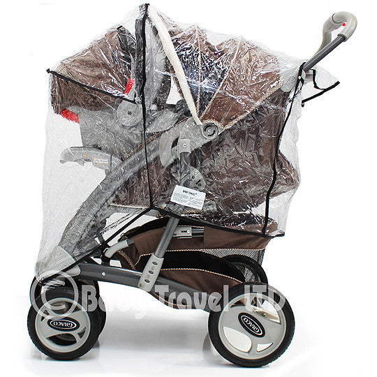 Rain Cover To Fit Graco Oasis Ts & Stroller - Baby Travel UK
 - 1