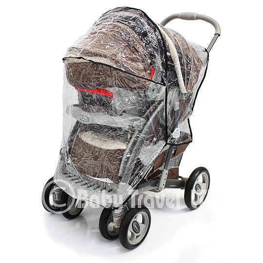 Rain Cover To Fit Graco Oasis Ts & Stroller - Baby Travel UK
 - 5