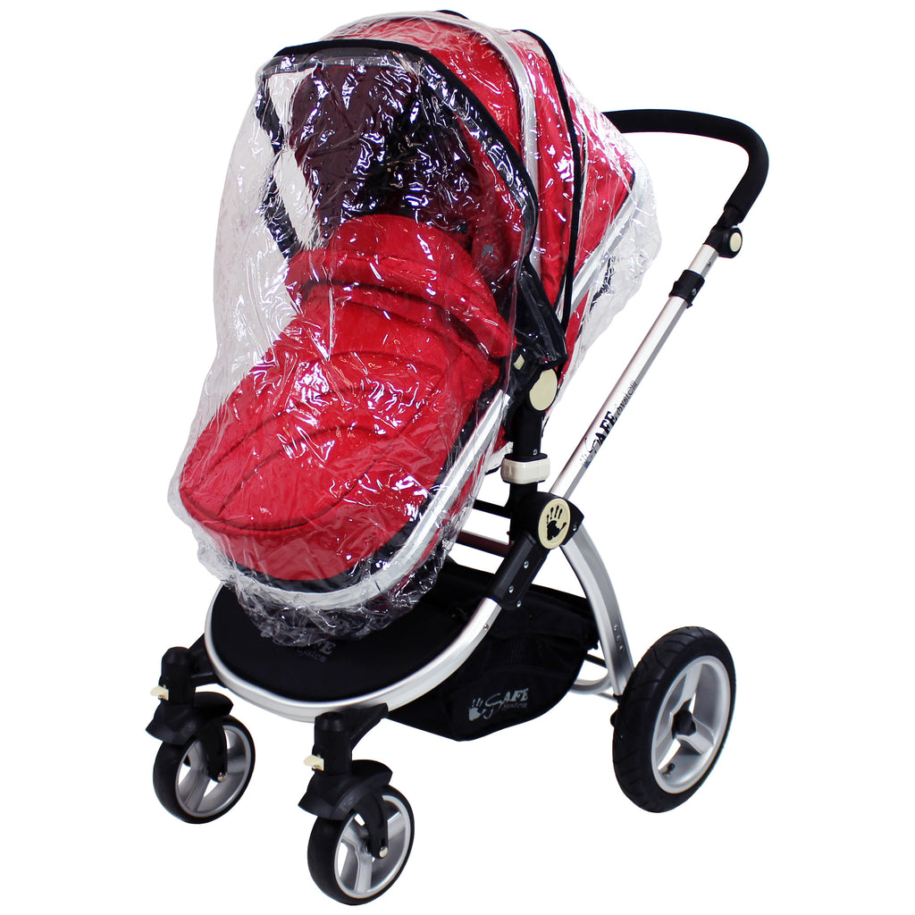 Raincover For iSafe Pram System Stroller & Carry Cot Mode - Baby Travel UK
 - 1