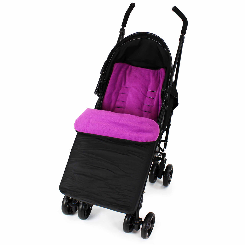 Buddy Jet Footmuff Cosy Toes For Joie Mirus Scenic Travel System (Fuschia) - Baby Travel UK
 - 3