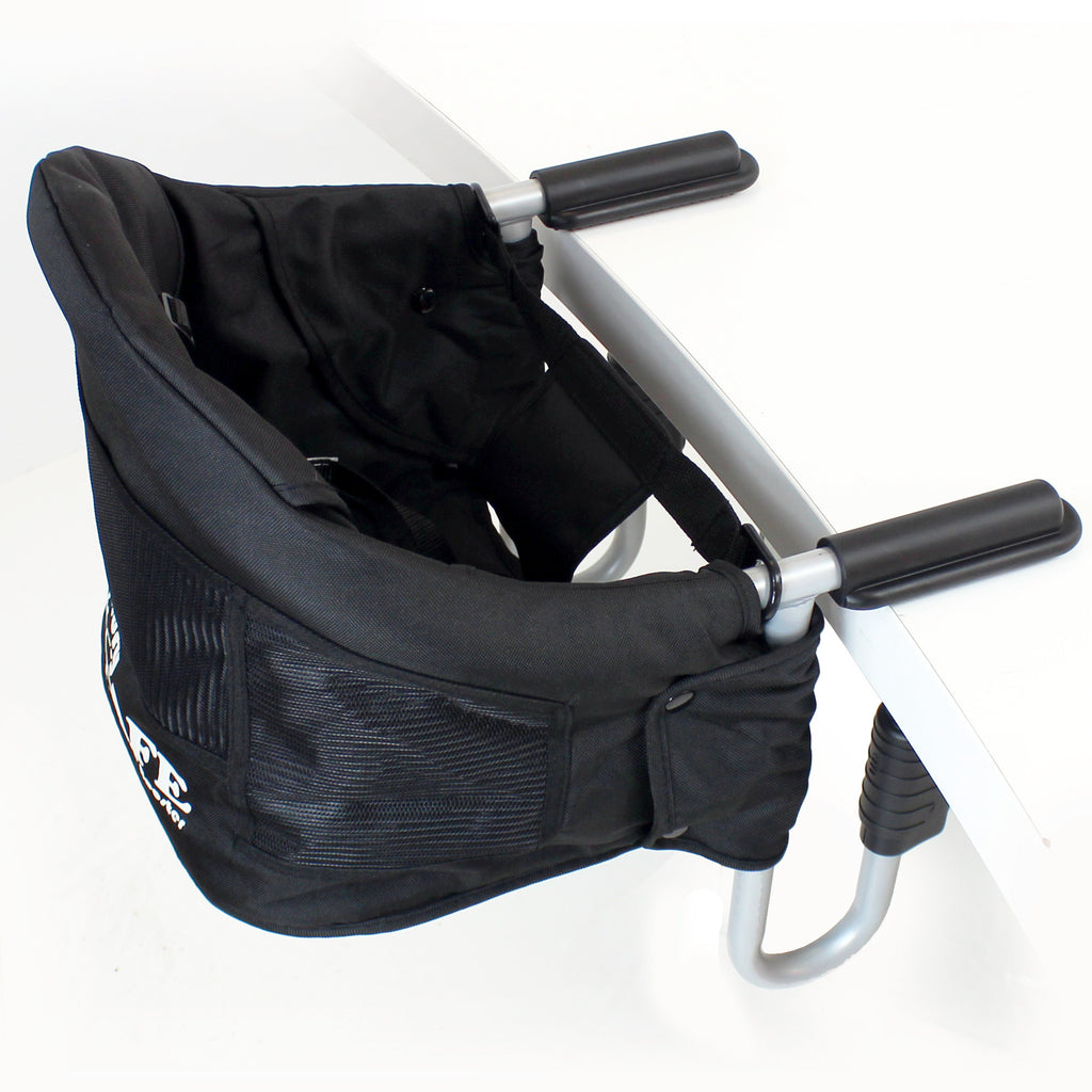 iSafe Baby Fast Fit Booster Seat YummyLUV - Black Table Highchair Complete With Tray - Baby Travel UK
 - 5
