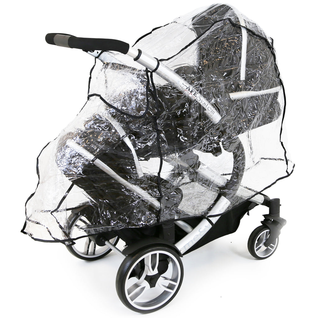 Britax Bdual Tandem Raincover iN LiNe (Large) All In One Version - Baby Travel UK
 - 3