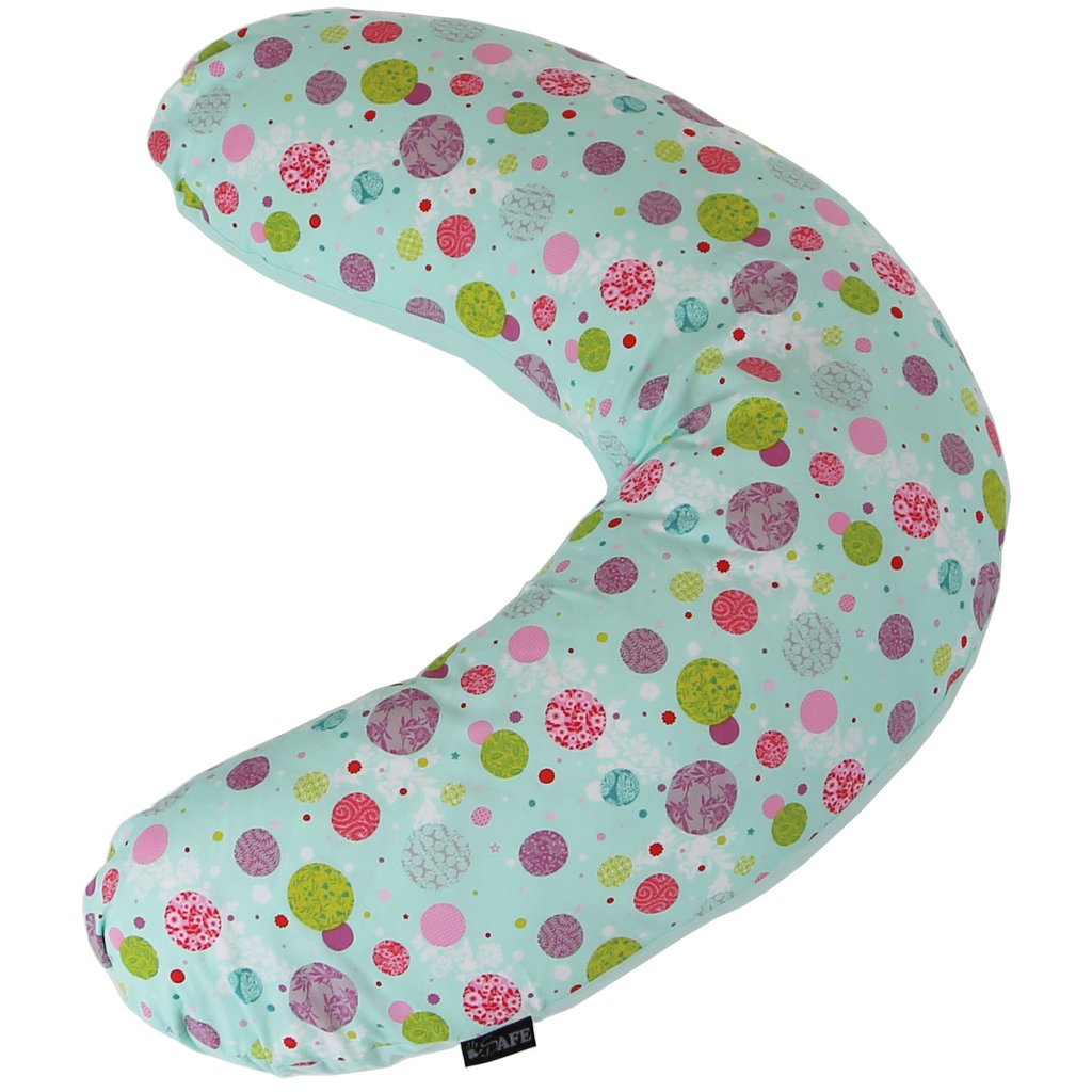 Maternity Pregnancy Breast Feeding Pillow + Case (Aquarius)