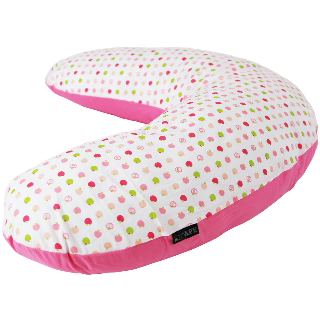iSafe Pregnancy Maternity And Feeding Pillow Apple Land + Vacuum Storage Bag + Pillow Case - Baby Travel UK
 - 3