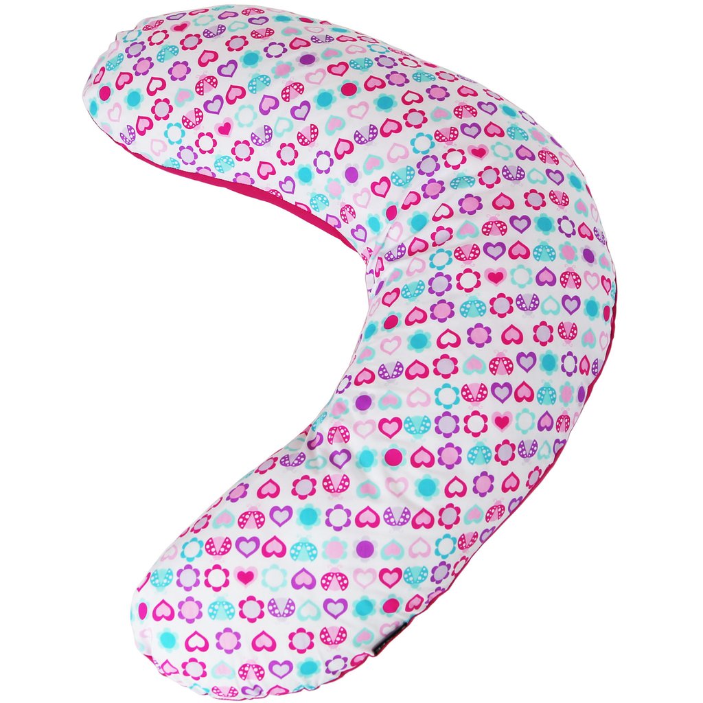 Maternity Pregnancy Breast Feeding Pillow Case (Love Bug)