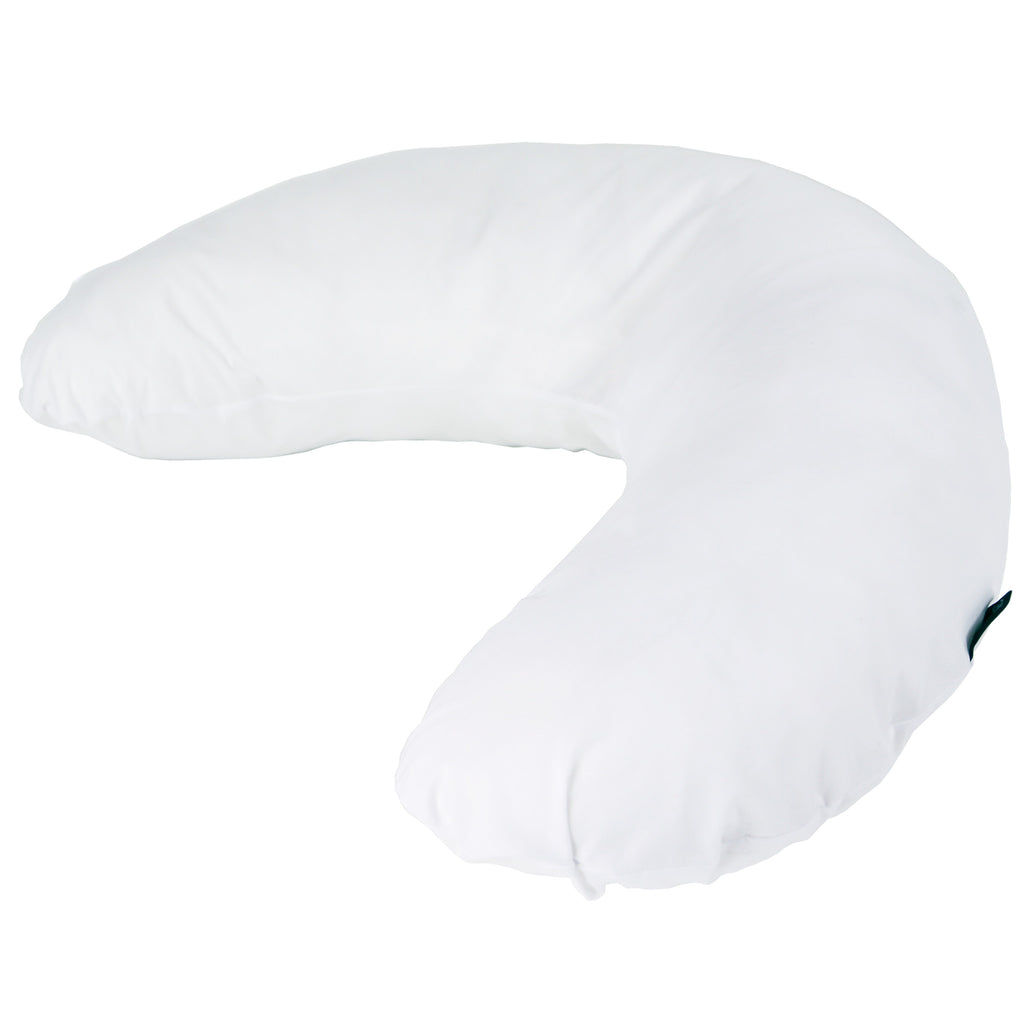 iSafe Pregnancy Maternity And Feeding Pillow - White + Vacuum Storage Bag + Pillow Case - Baby Travel UK
 - 3