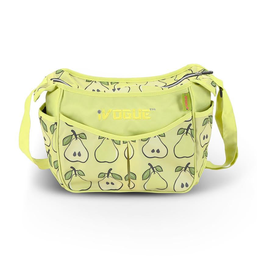iVogue - Pear Luxury Baby Changing Bag Front