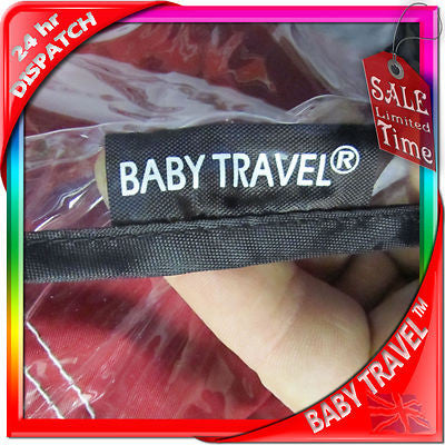 Rain Cover To Fit Icandy Apple, Cherry, Pear, Peach, Professional, Heavy Duty - Baby Travel UK
 - 2
