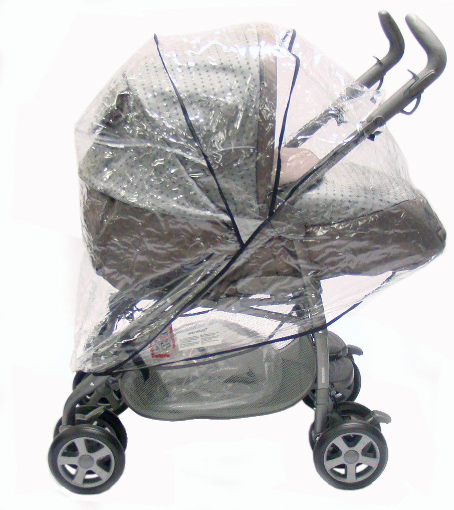 Rain Cover For Peg Perego Pliko Stroller - Baby Travel UK
 - 2
