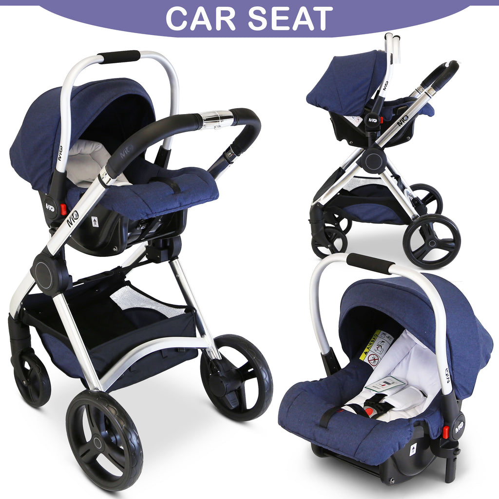 pram with carseat, donna, icandi, silver cross, isafe, cosatto