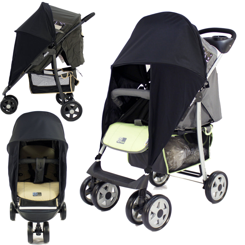 Sunny Sail Universal Pushchair Buggy Pram Stroller Shade Parasol Substitute - Baby Travel UK
 - 5