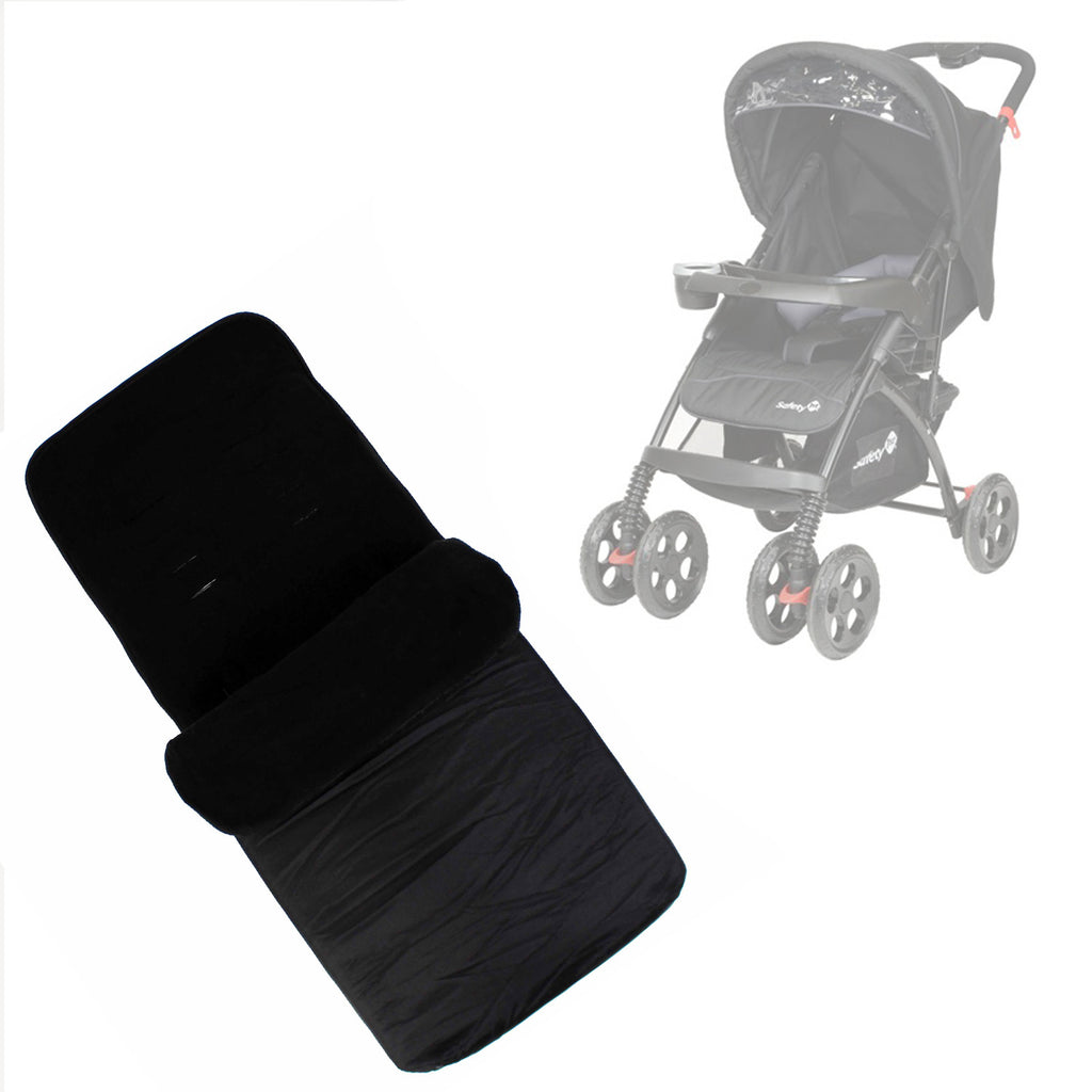 Buddy Jet Foot Muff Black Suitable For Safety 1st SF1 Travel System (Black Sky) - Baby Travel UK
 - 1