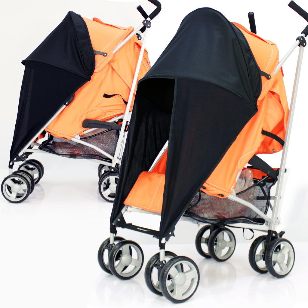 Sunny Sail Universal Pushchair Buggy Pram Stroller Shade Parasol Substitute - Baby Travel UK
 - 12