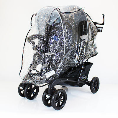 Raincover For Graco Quattro Tour Duo Tandem Double - Baby Travel UK
 - 1