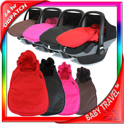 Universal Car Seat Footmuff/cosy Toes. Graco Newborn Car Seat - Baby Travel UK
 - 1