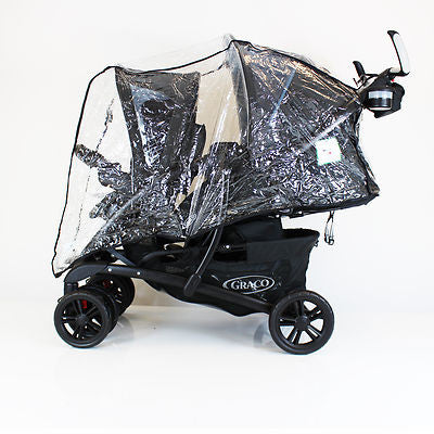 Raincover For Graco Quattro Tour Duo Tandem Double - Baby Travel UK
 - 2