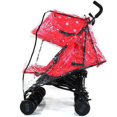 Twin  Rain Cover To Fit Side By Side Twin Stroller - Baby Travel UK
 - 2
