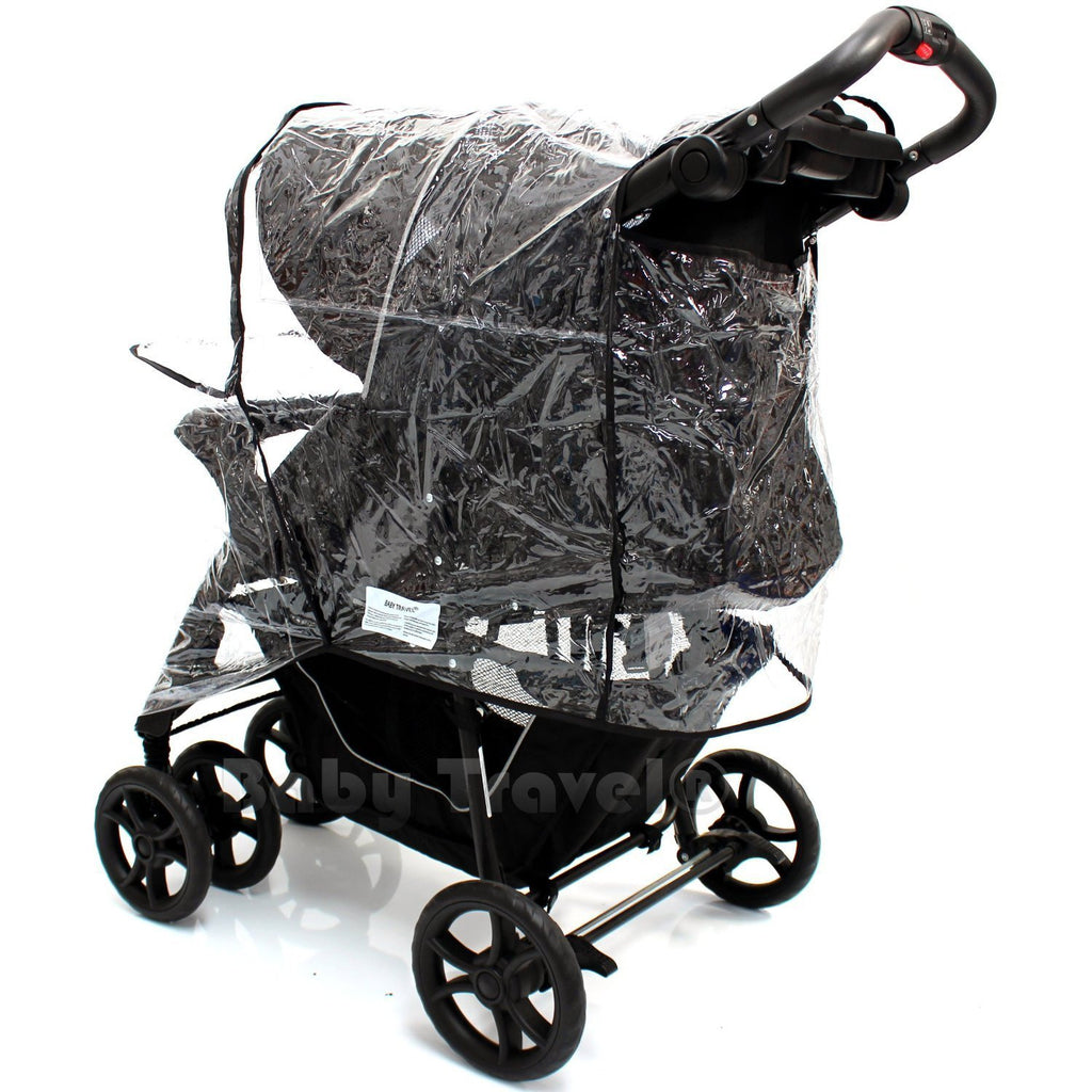 Travel System Raincover To Fit - Cosatto Fly Pram System (Heavy Duty, High Quality) - Baby Travel UK
 - 5