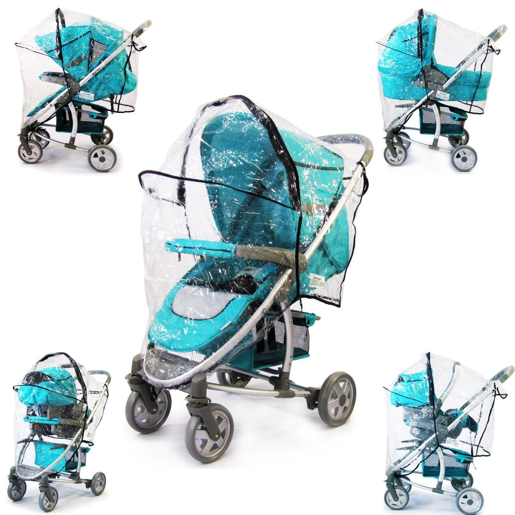 Travel System Raincover To Fit - Hauck Lacrosse (Heavy Duty, High Quality) - Baby Travel UK
 - 6