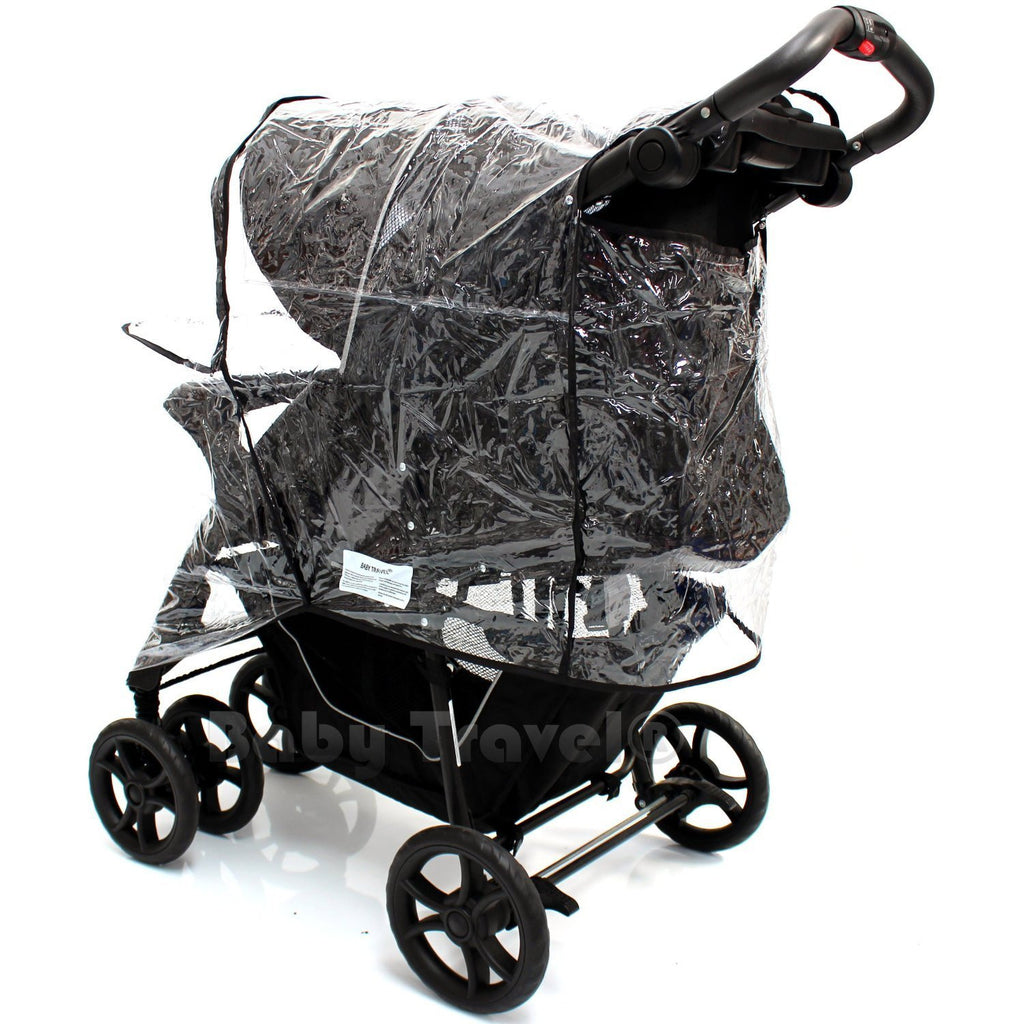 Travel System Raincover To Fit - Hauck Viper Trio SLX (Heavy Duty, High Quality) - Baby Travel UK
 - 4