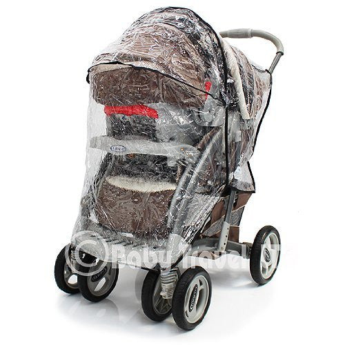 Travel System Raincover To Fit - Joie Litetrax (Heavy Duty, High Quality) - Baby Travel UK
 - 2