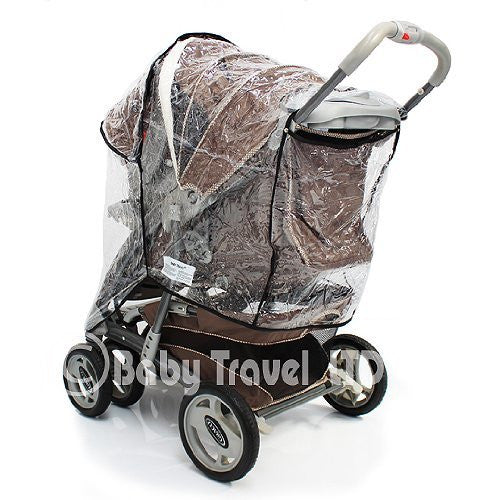 Travel System Raincover To Fit - Joie Litetrax (Heavy Duty, High Quality) - Baby Travel UK
 - 3