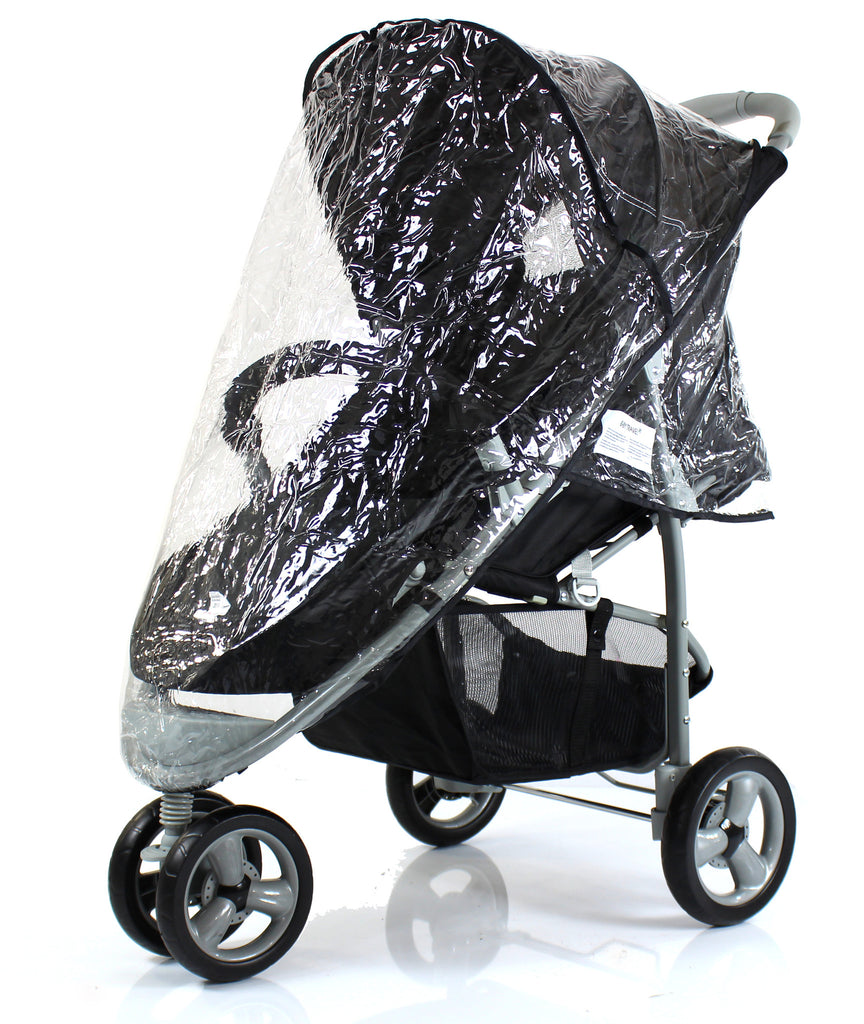 Rain Cover For Zeta Lite Stroller Raincover Zipped - Baby Travel UK
 - 1