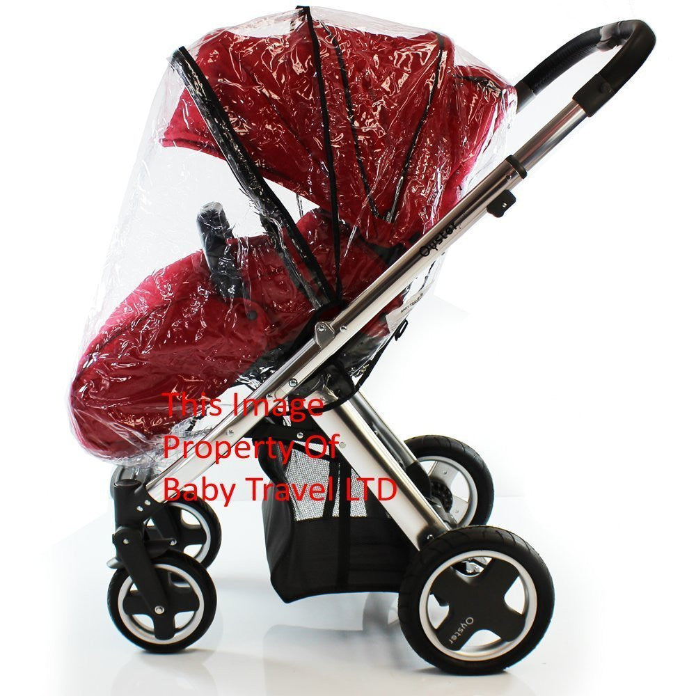 Rain Cover Fits iSafe Pram System Pushchair Stroller Raincover - Baby Travel UK
 - 2