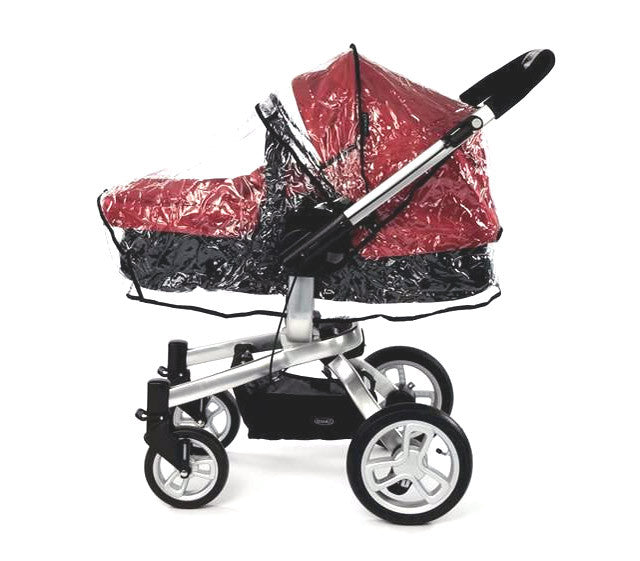 Rain Cover Fits iSafe Pram System Pushchair Stroller Raincover - Baby Travel UK
 - 3