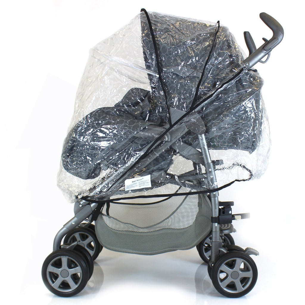 Raincover For Pliko P3 Travel System Pramette Stroller - Baby Travel UK
 - 3