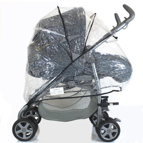 Raincover For Peg Perego Pliko Pushchair - Baby Travel UK
 - 2