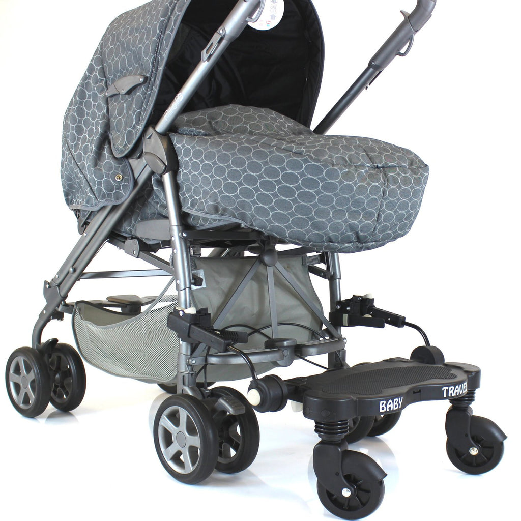 Black Childs Ride On Buggy Stroller Board To Fit Stroller Pushchairs & Prams - Baby Travel UK
 - 1