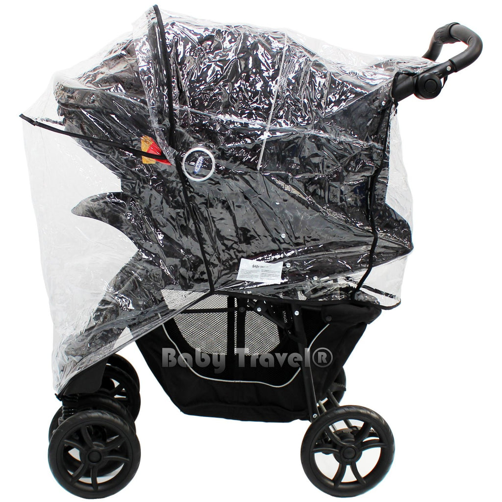 Rain Cover To Fit Safety 1st Stroller Travel System Rain Cover - Baby Travel UK
 - 4
