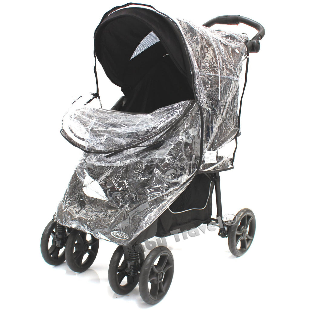 Rain Cover To Fit Safety 1st Stroller Travel System Rain Cover - Baby Travel UK
 - 5