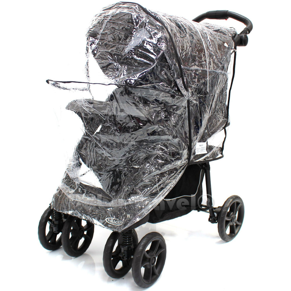 Rain Cover To Fit Safety 1st Stroller Travel System Rain Cover - Baby Travel UK
 - 6