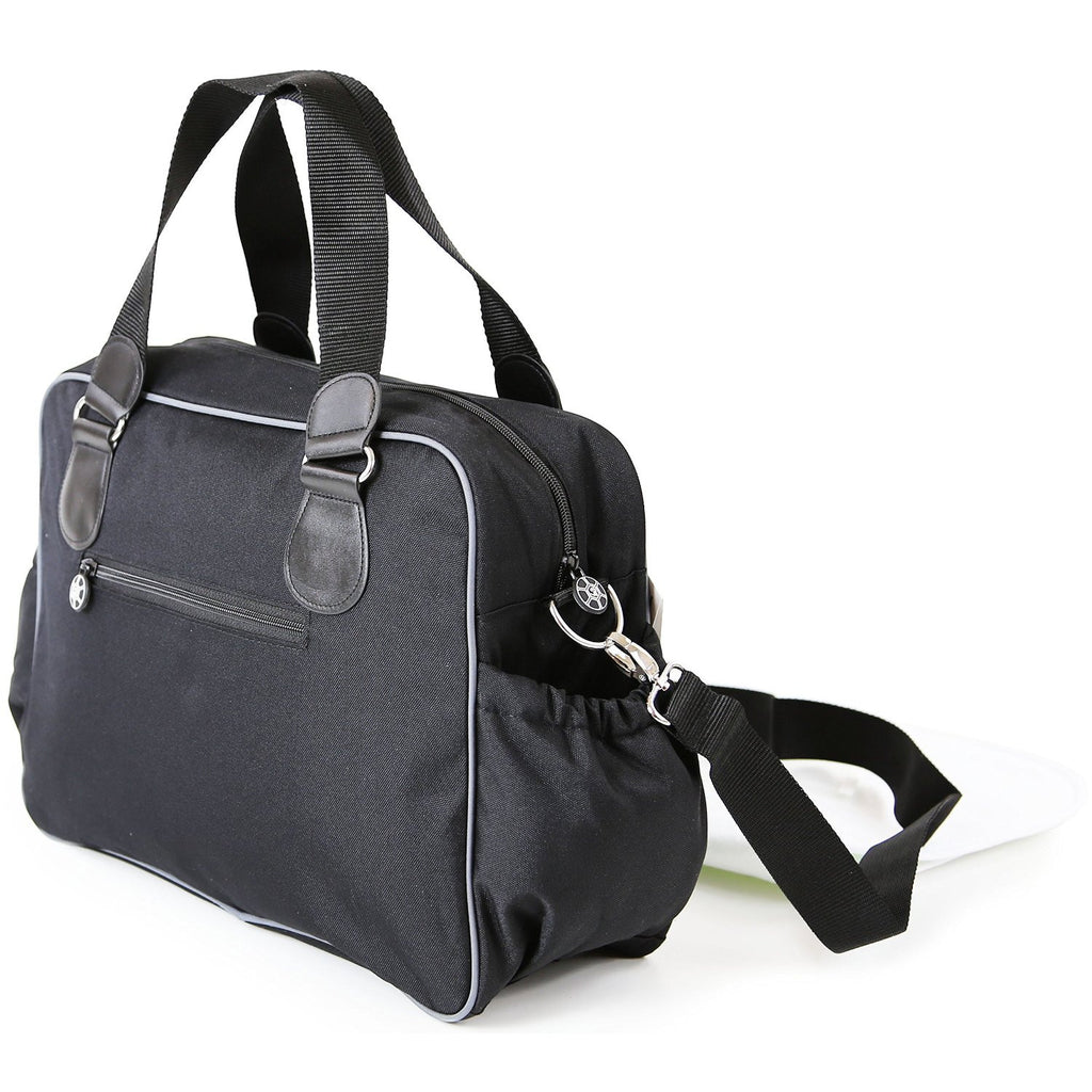 iSafe Changing Bag Luxury Quality - Black (All Black) - Baby Travel UK
 - 2