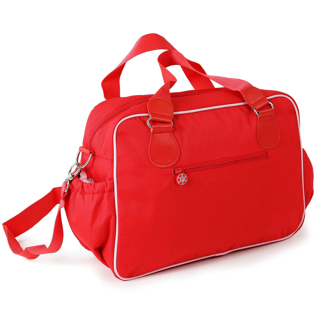 iSafe Changing Bag Luxury Quality - Warm Red (Red/Red) - Baby Travel UK
 - 3