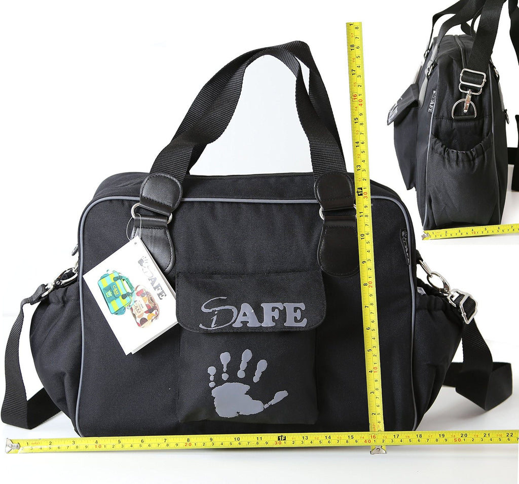 iSafe Changing Bag Luxury Quality - Navy (Navy/Navy) - Baby Travel UK
 - 4