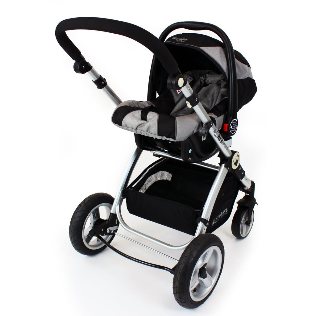 iSafe Infant Carseat Group 0+ - Black - Baby Travel UK
 - 4