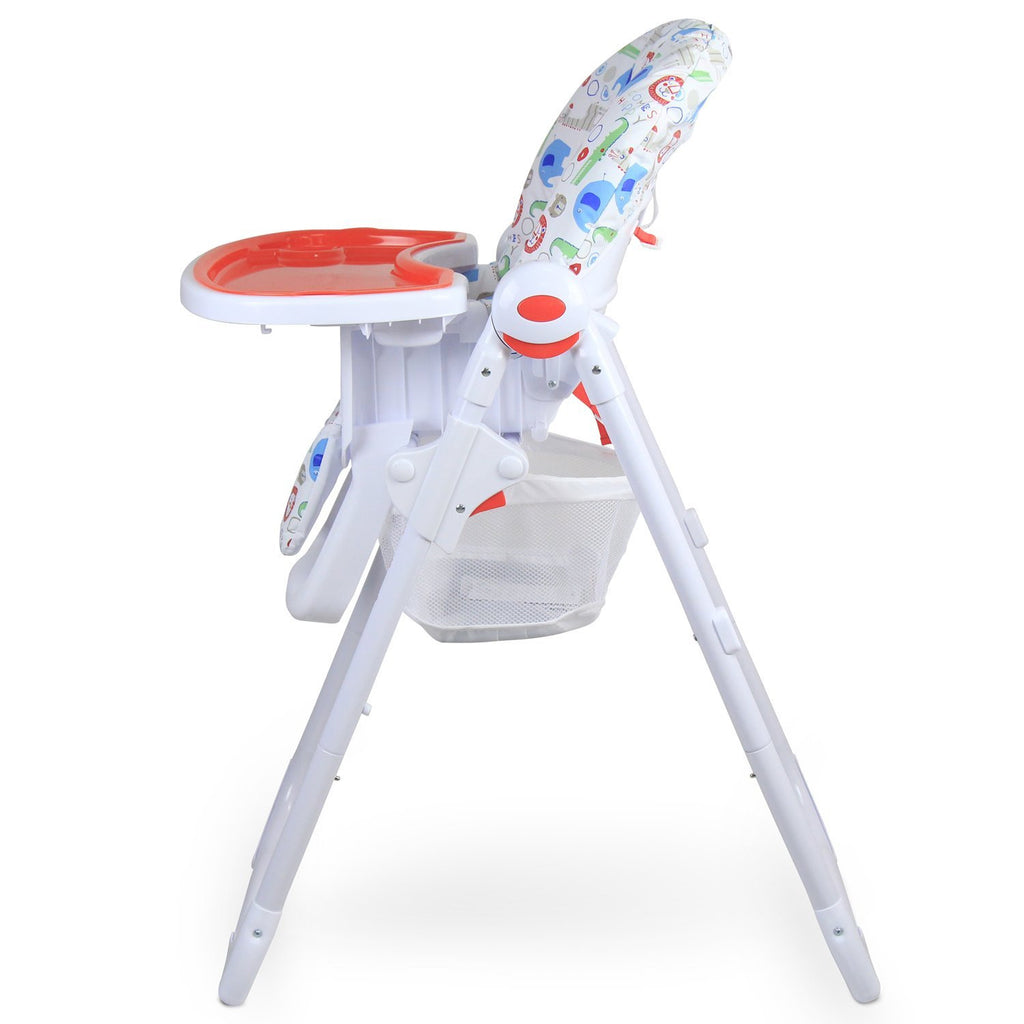 iSafe MAMA Highchair - Serengetti Recline With Double Tray & Storage Basket - Baby Travel UK
 - 2