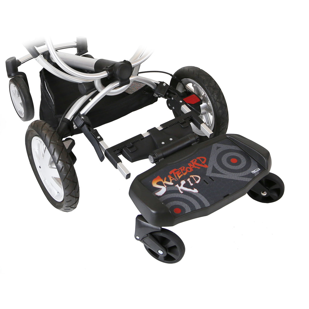 iSafe SegBoard Buggy Board Sit Or Step Pram Board - Bubble Complete With Saddle Seat - Baby Travel UK
 - 4