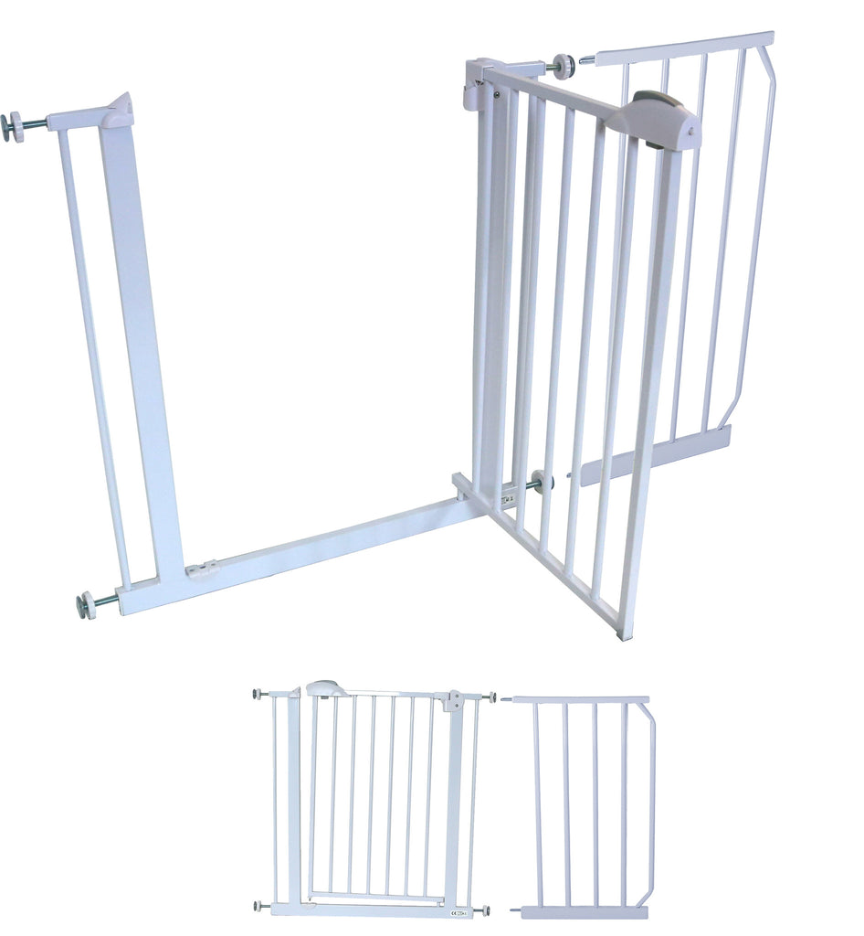 20 cm EXTENSION For iSafe DeLuxe Stair Gate 90° STOP OPEN - Baby Travel UK
 - 11