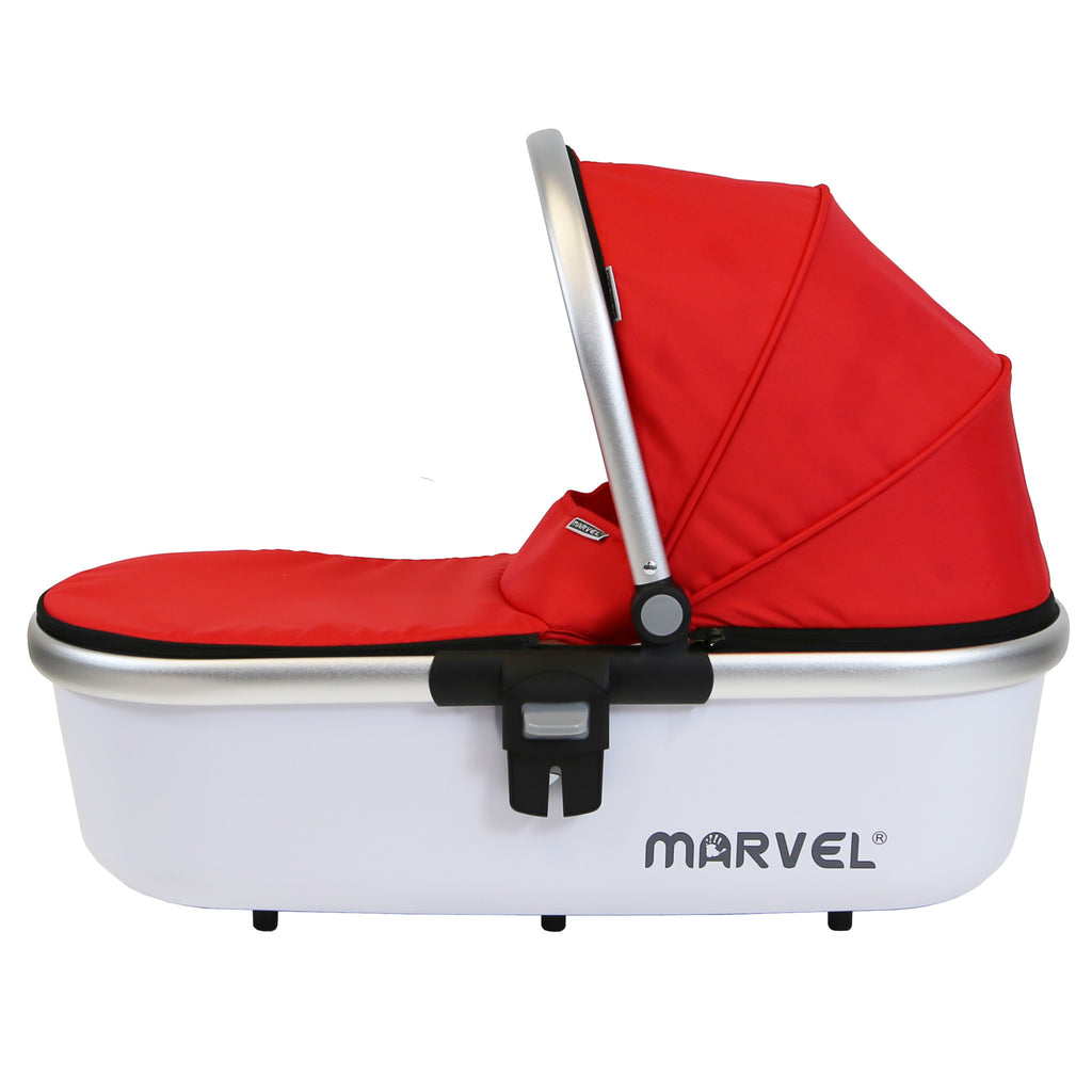 Marvel Carrycot - Red Pearl - Baby Travel UK
 - 3