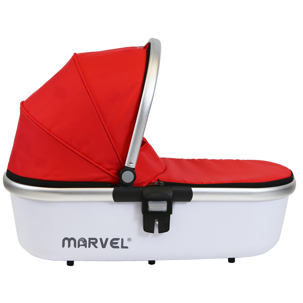 Marvel Carrycot - Red Pearl - Baby Travel UK
 - 1