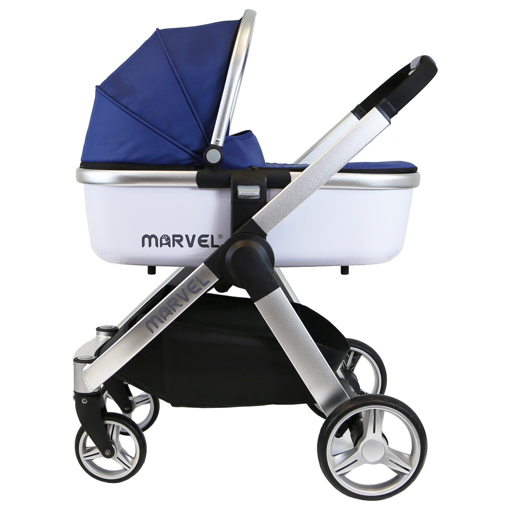 Marvel Carrycot - Navy Pearl - Baby Travel UK
 - 3