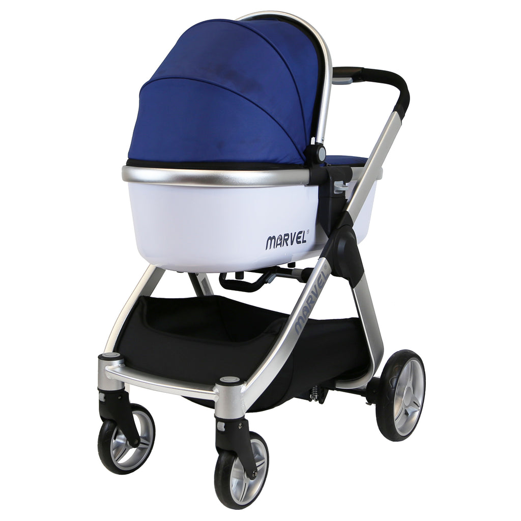 Marvel Carrycot - Navy Pearl - Baby Travel UK
 - 4